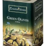 Ermilia  Bademli Yesil Zeytin Tnk.(101/110) 1x10kg ( 101/110)