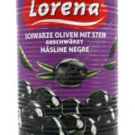 Lorena Zeytin Schwarze Oliven mit Stein Dose 5/1
