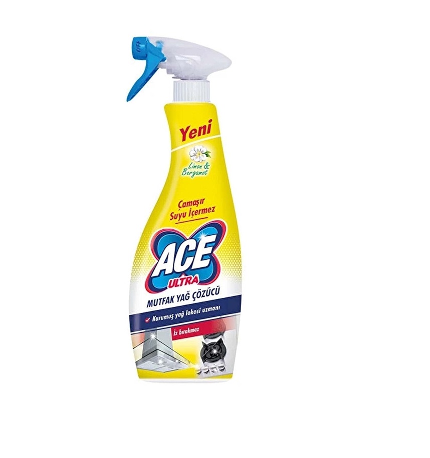 Ace Ultra Spray Köpük Yagcözer Limon Bergamont 10x700ml – Bild 1