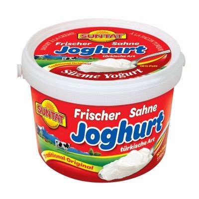 Suntat Süzme Yogurt 10% 2,5 Kg Kova – Bild 1