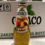 Ginaco Pfirsich Basilikumsamensaft 24x290ml