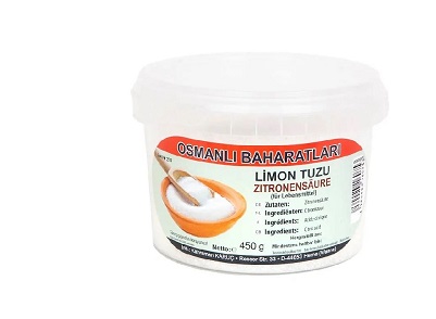 Osmanli Limon Tuzu Iri/ Zitronensäure Grob 12x420g – Bild 1