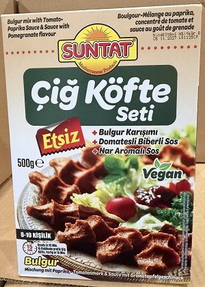 Suntat Cig Köfte Seti Etsiz 9x500g – Bild 1