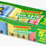 New Eco Ekonomik Oluklu Bulasik Süngeri 5 li x48  T-301