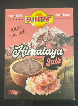 Suntat Himalaya Tuzu Iri / Himalayasalz Gross 1kg x14 – Bild 1