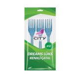 New City Dreams Lüks Renkli Catal 6 li x60  P-552