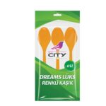 New City Dreams Lüks Renkli Kasik 6 li x60  P-553