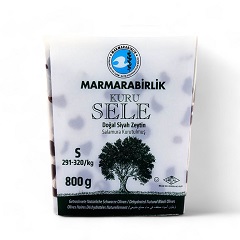 Marmarabirlik Kuru Sele (S) (291-320) Zeytin Pet 6x800gr – Bild 1